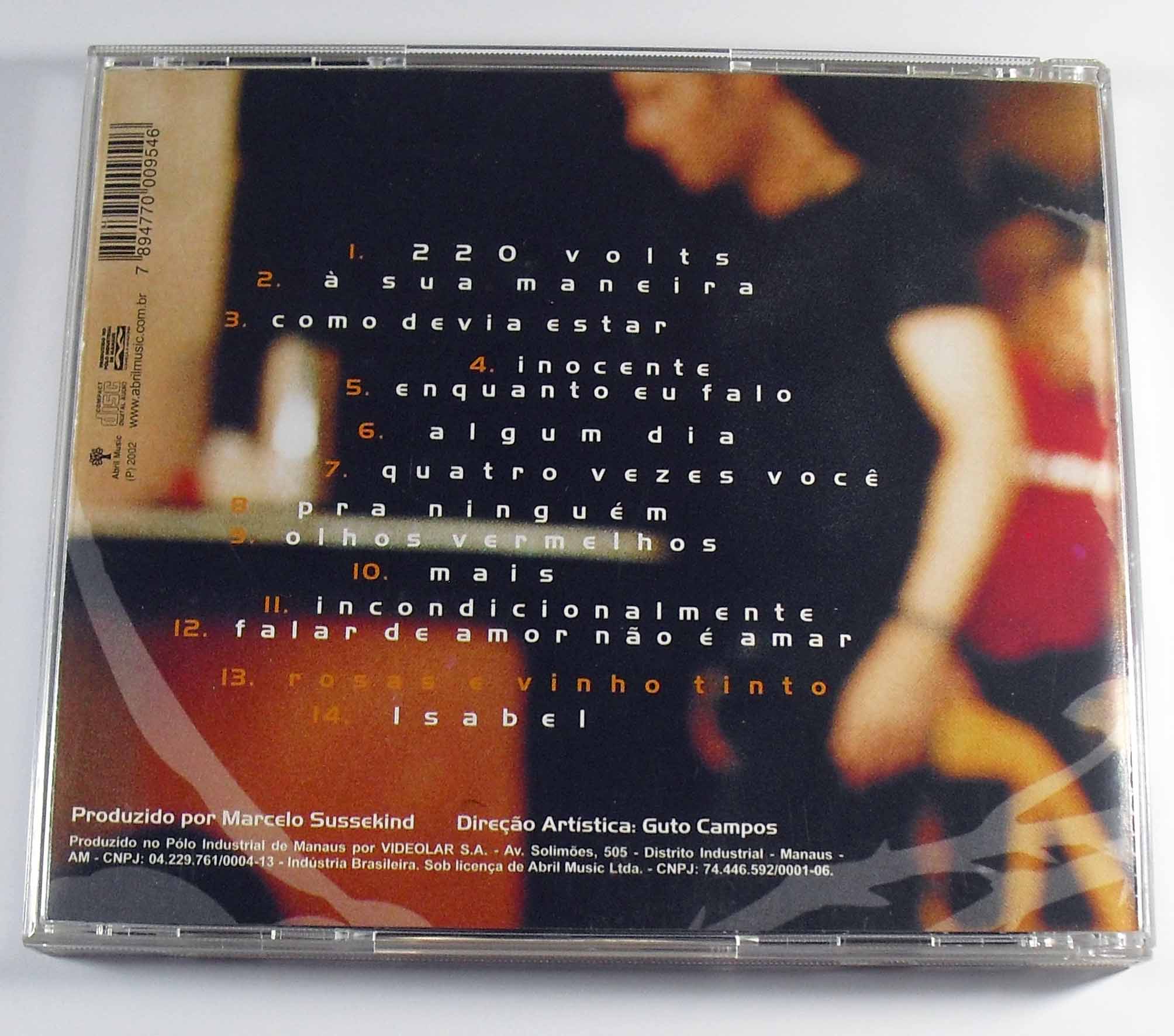 cd capital incial rosa e vinho tinto
