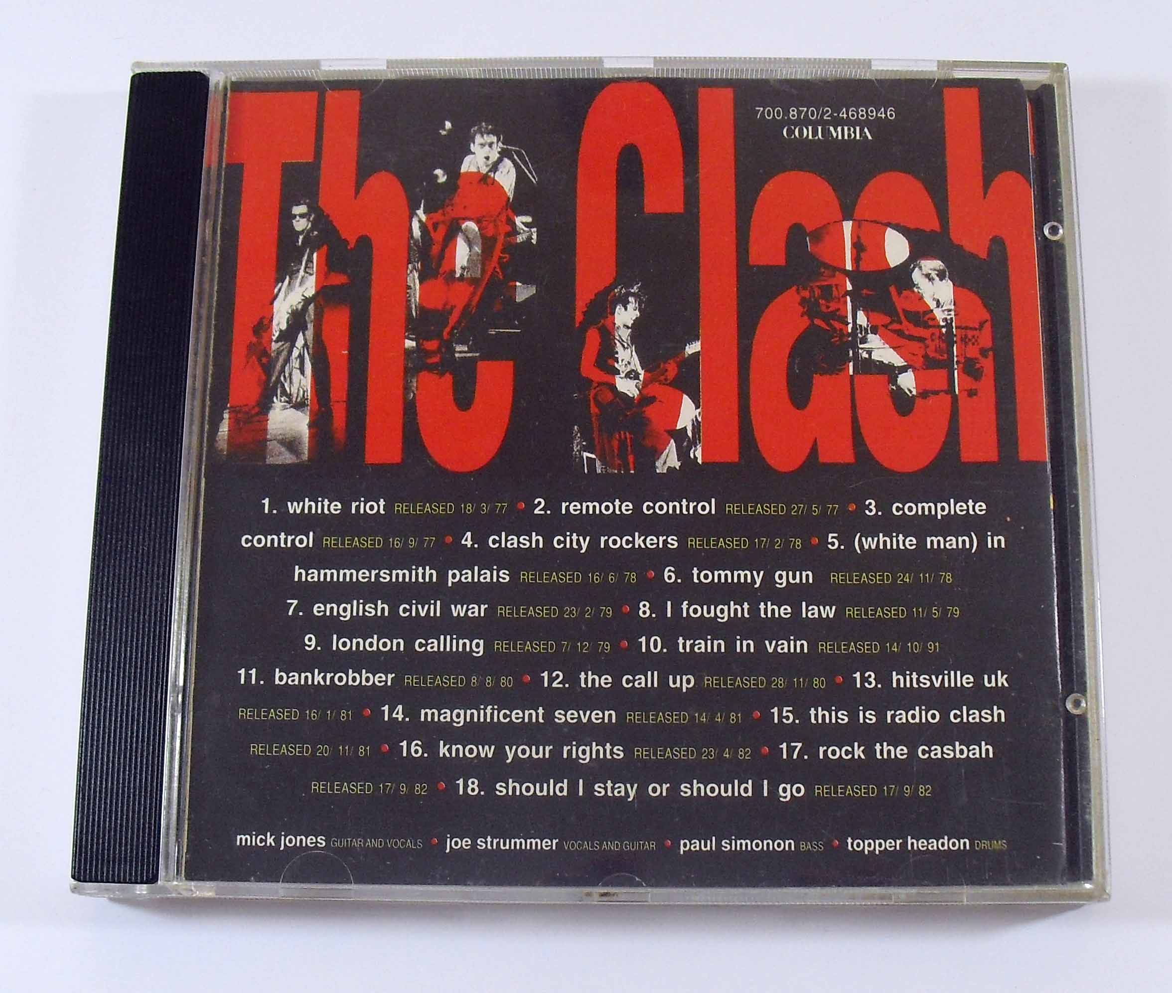 cd the clash singles