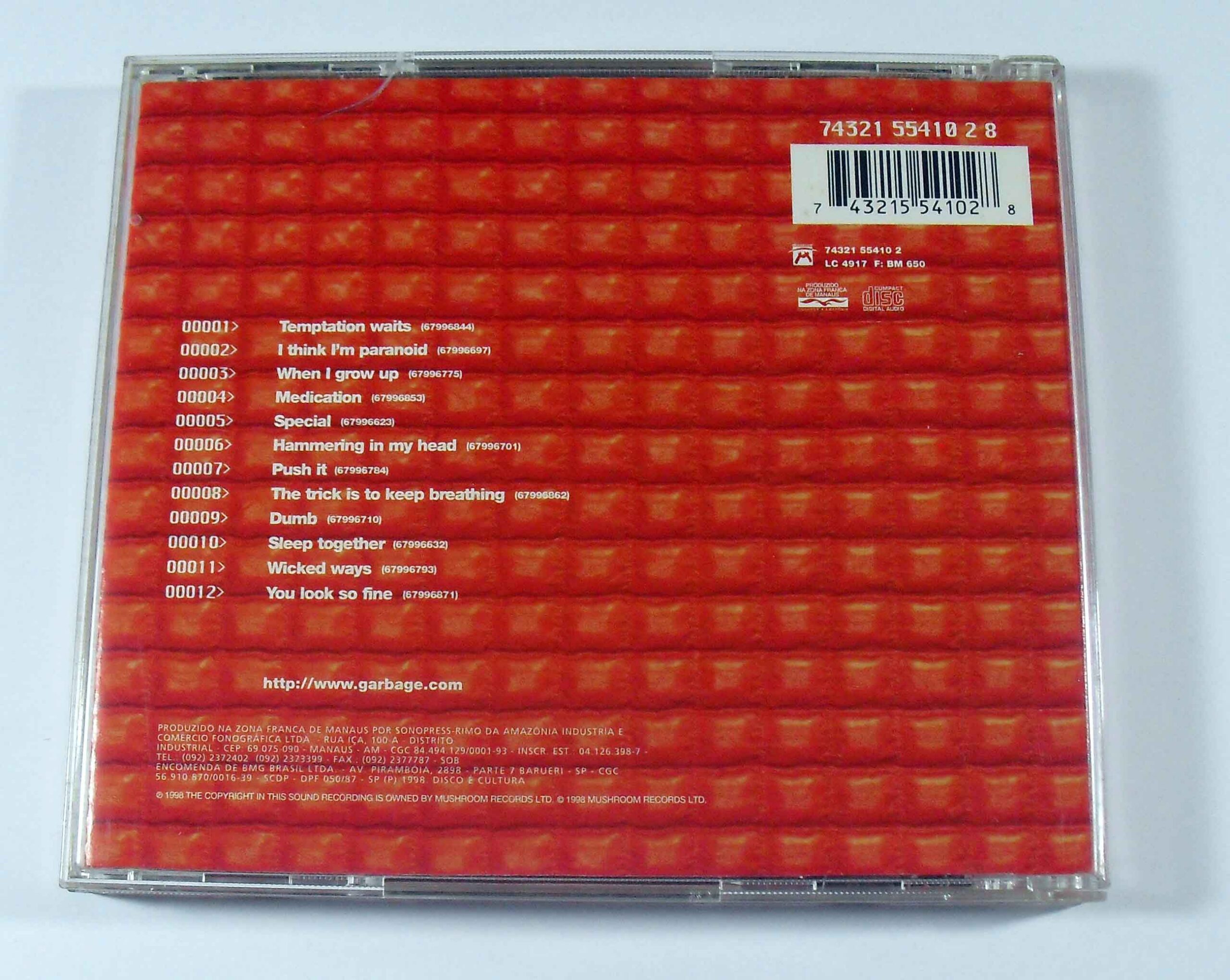 cd garbage