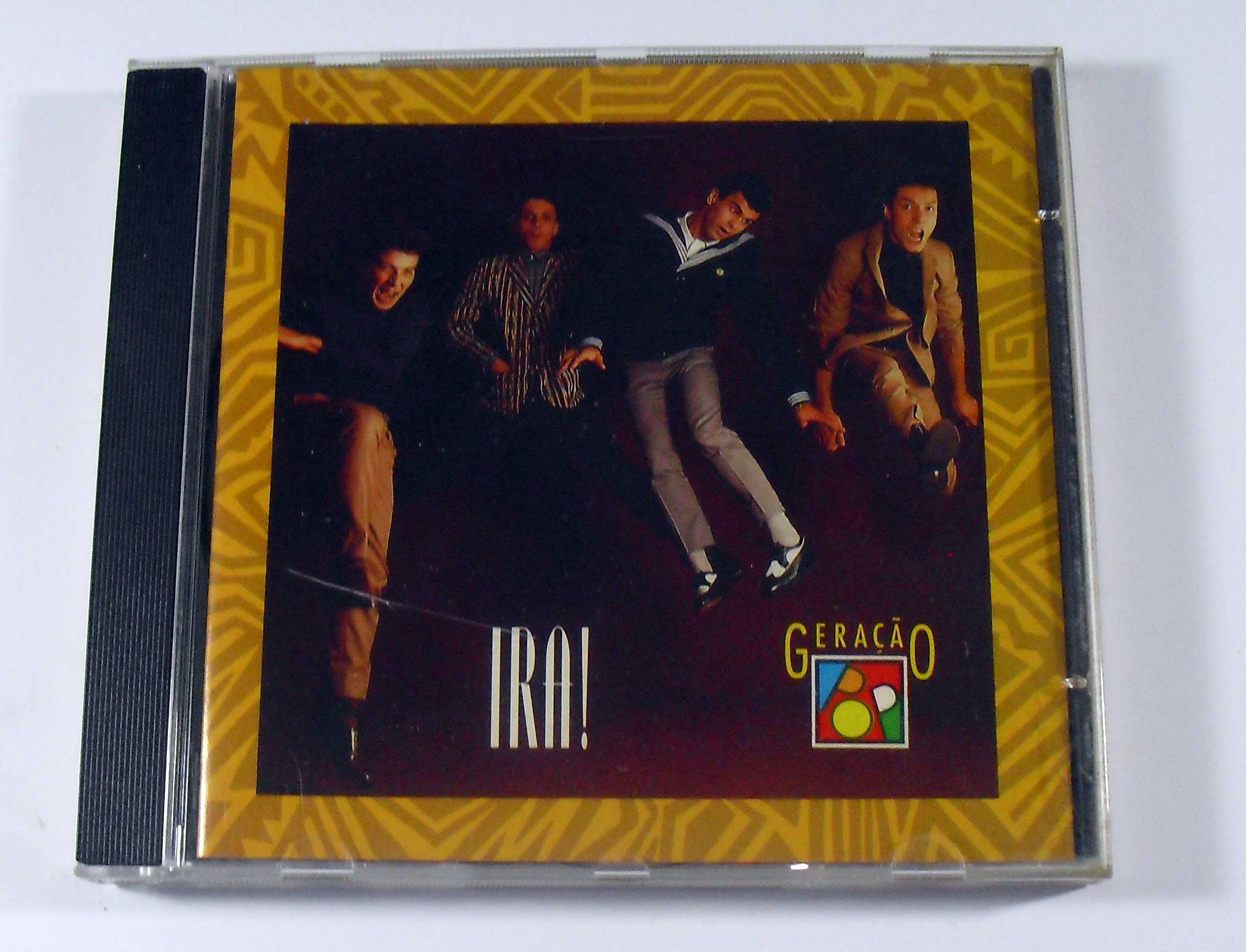 CD da banda Ira! - Coletânea Geração Pop (capa original)