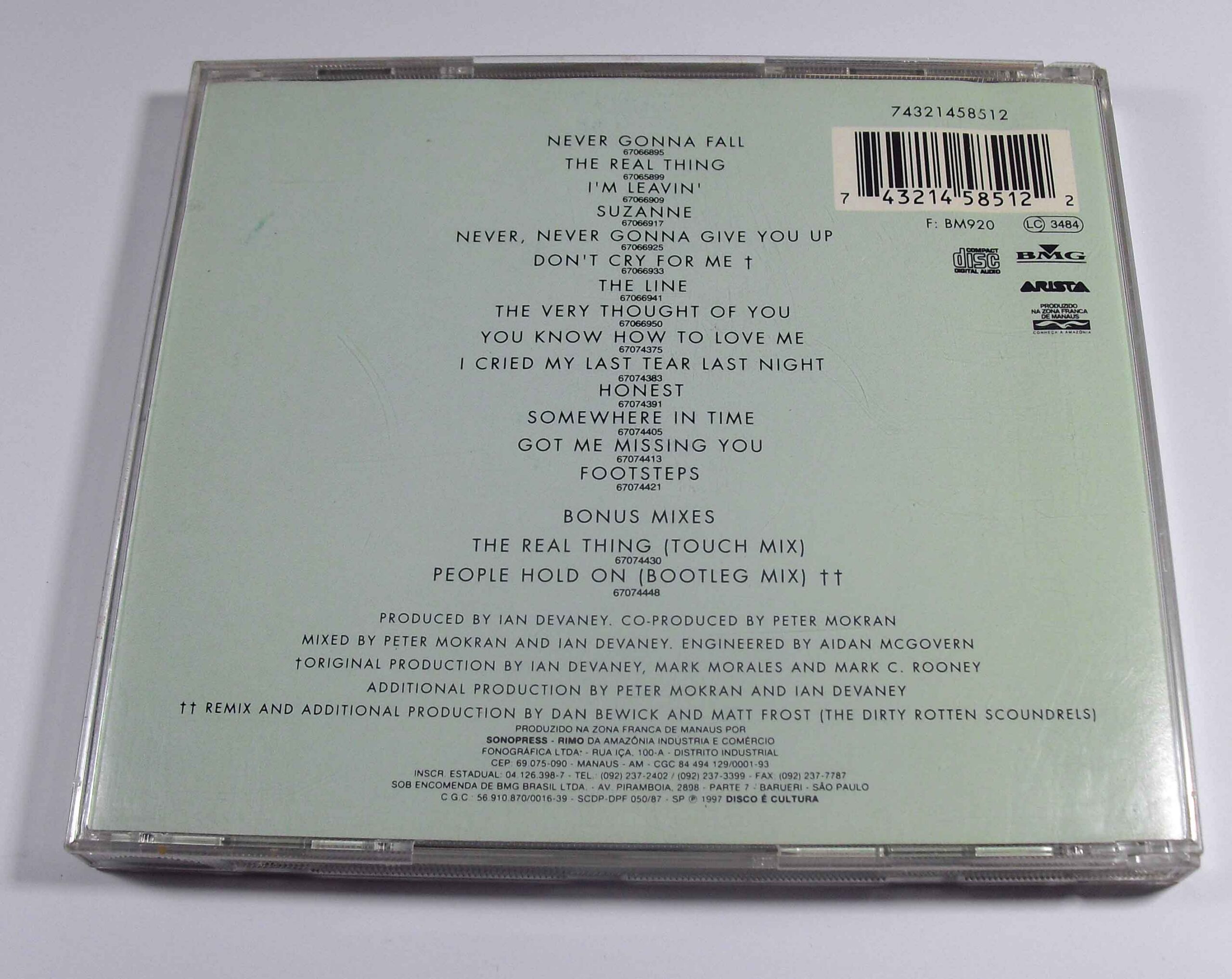 CD LISA STANSFIELD