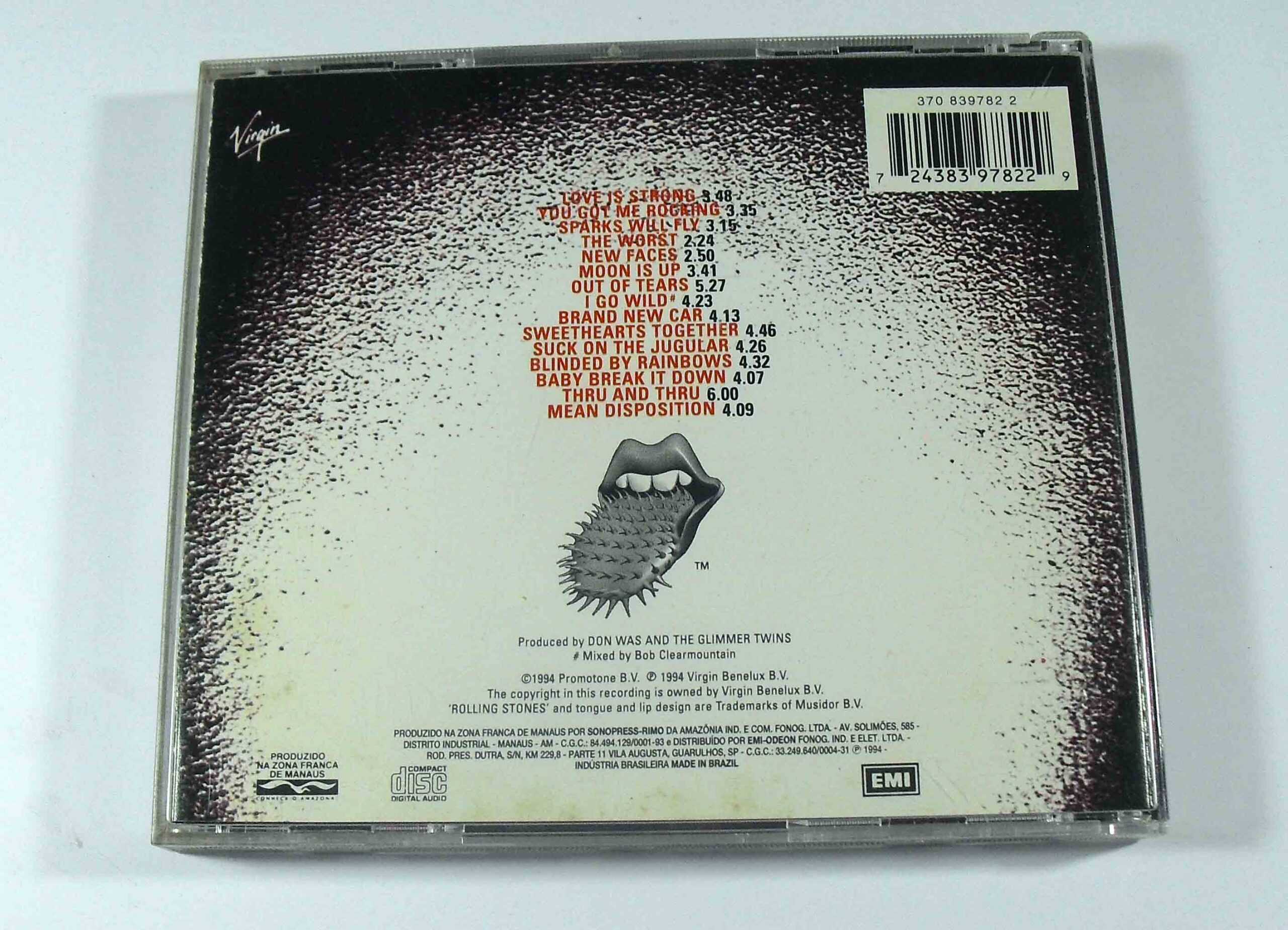 Cd Rolling Stones Voodoo Lounge